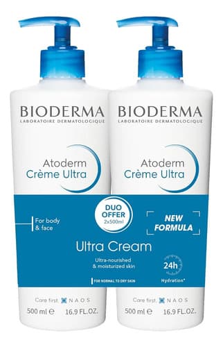 Bioderma Atoderm Crema Ultra Duo Piel Seca 2x1000ml — imagen 1