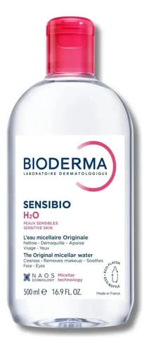 Bioderma Sensibio H2O Agua Micelar 500ml Piel Sensible — imagen 1