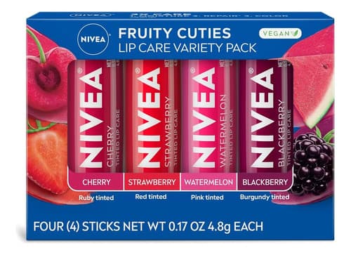 Nivea Pack Labial Variedad Frutas Barra — imagen 1