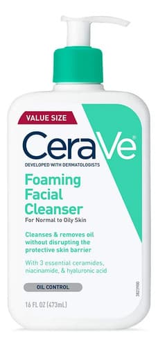 CeraVe Gel Limpiador Espumoso 473ml Piel Normal a Grasa — imagen 1